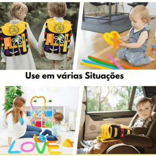 Mochila Educativa Escolar - Minha loja